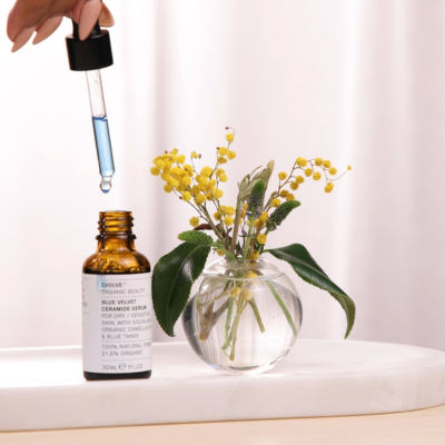 blue tansy ceramide serum