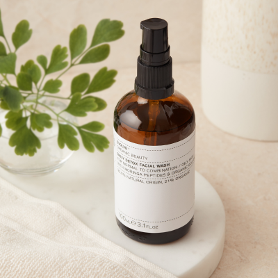 evolve beauty daily detox facial wash