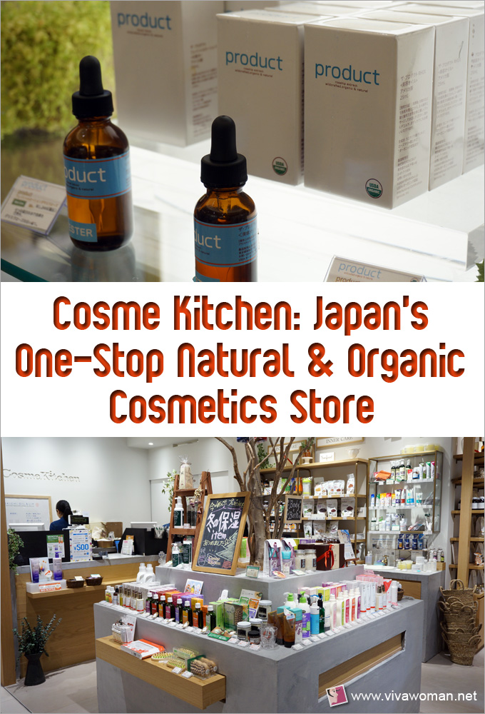 Japan's Cosme Kitchen One-Stop Natural & Organic Cosmetics Store