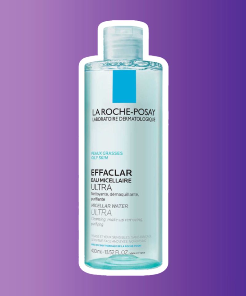 The La Roche-Posay Micellar Cleansing Water product, known for its dermatologist-tested formula and gentle cleansing properties for effective makeup removal and skin purification, stands out as a suitable micellar water option for all skin types.