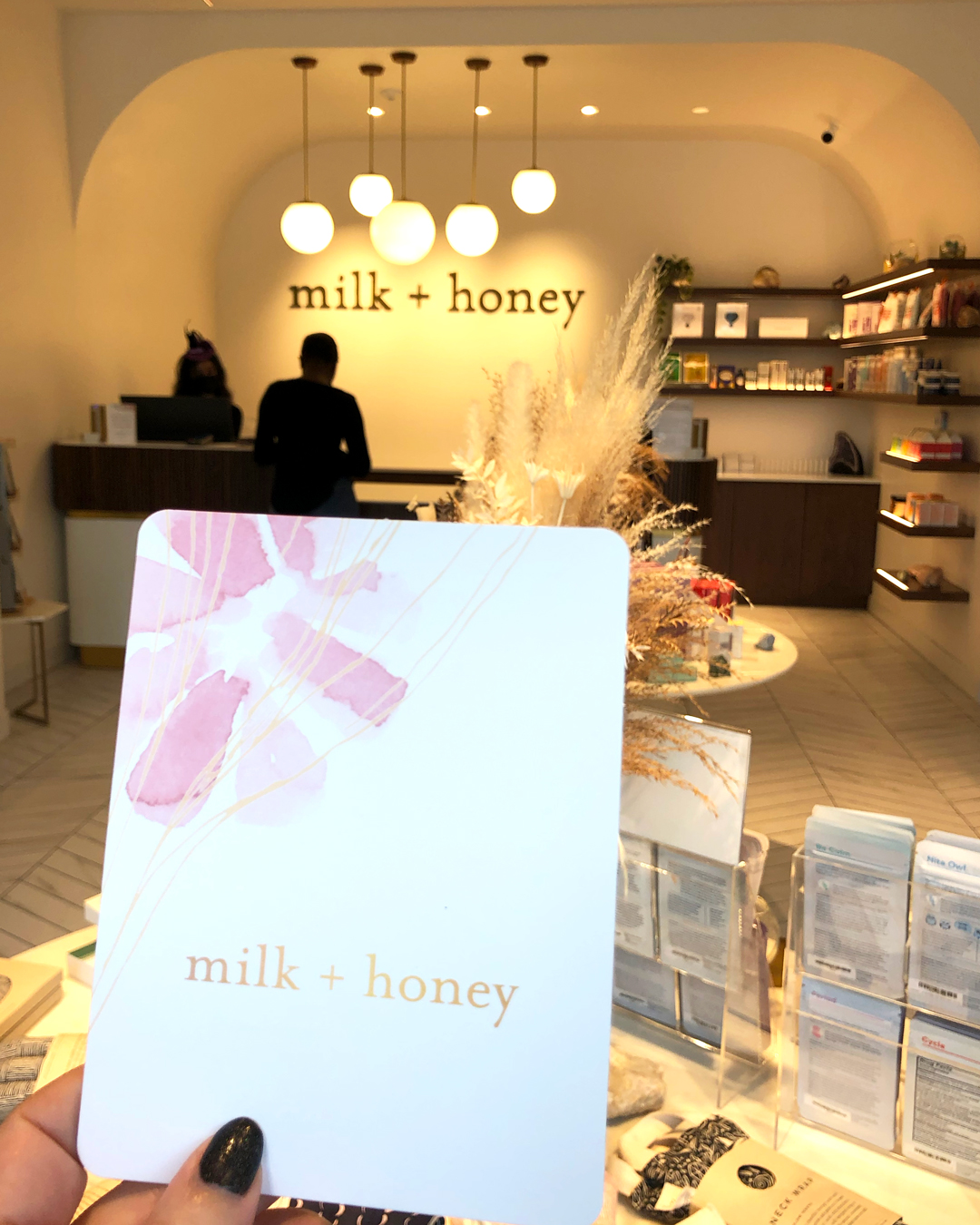 Cruelty free gift guide - Milk + Honey spa gift card