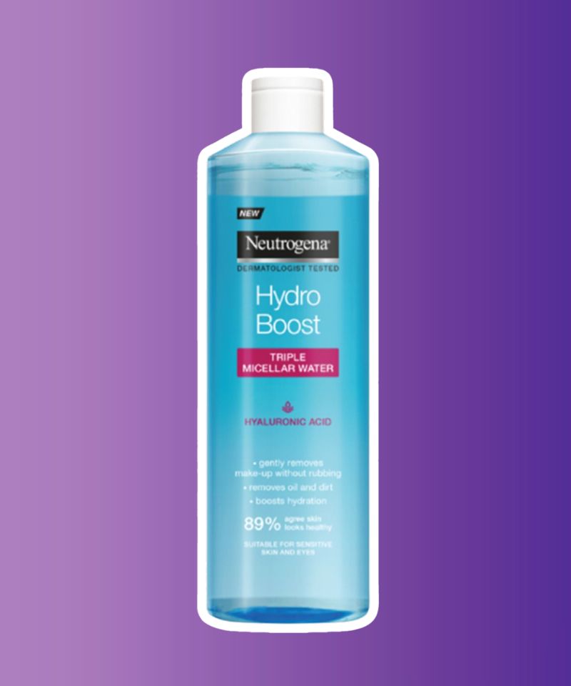 The Neutrogena Hydro Boost Micellar Water product is known for its hydrating formula and effective makeup removal properties, making it ideal for maintaining skin hydration and freshness.