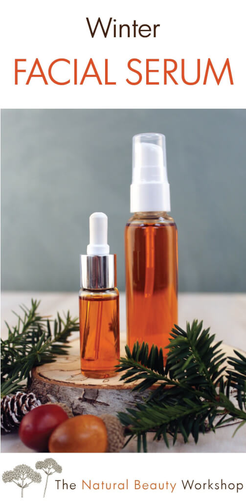 natural winter facial serum