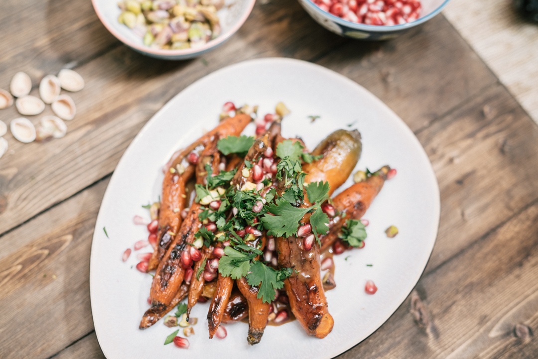 Boston Organics - Maple Roasted Carrots in Tahini Sauce