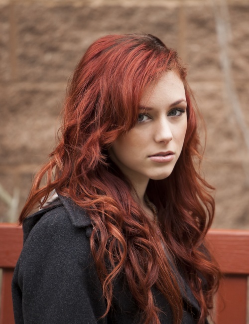 terracotta autumn hair color